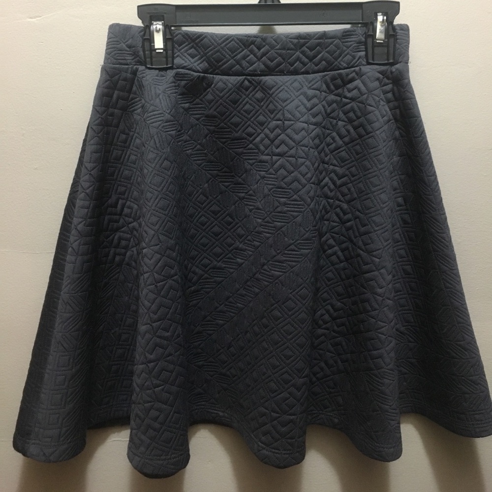 Geometric skater skirt